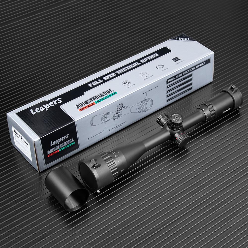 LEAPERS 4-16X40 Riflescope Tactical Optical Rifle Scope Red Green And Blue Dot Sight For Hunting