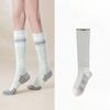 Female Professional Running Hiking Cycling Badminton Yoga Pilates Exercise Pressure Long Leg Socks