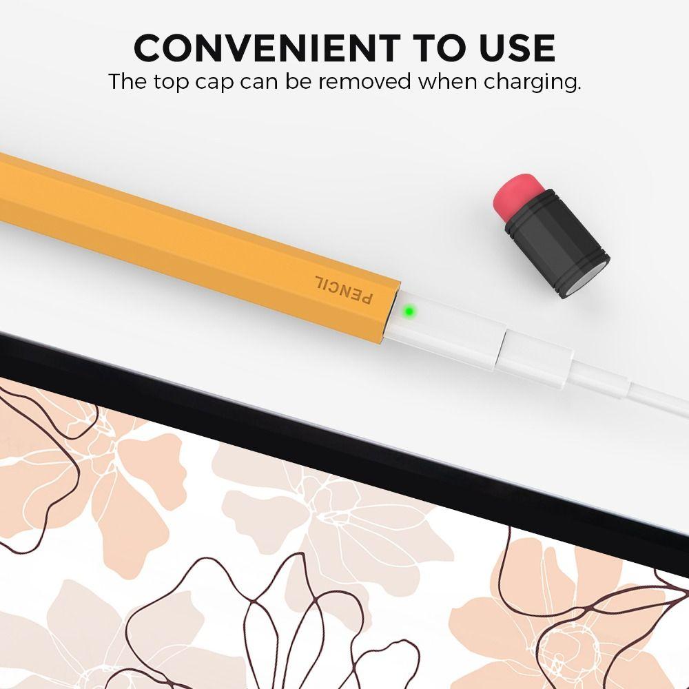 Silicone Tablet Pencil Case Shockproof Pencil Protective Shell for Apple Pencil Pro/2