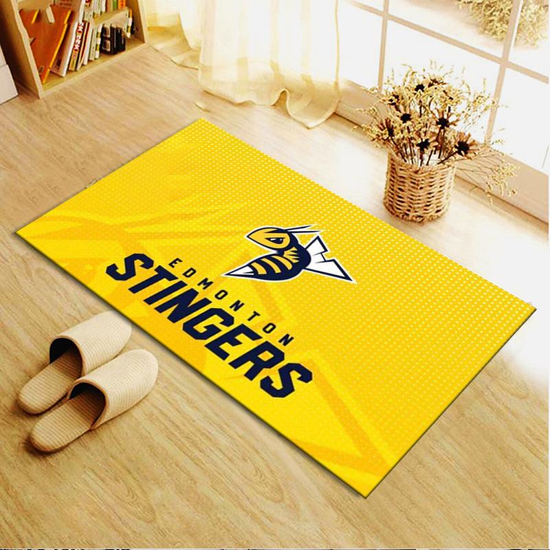 Edmonton Stingers Carpet Rug for Living Room Bedroom Home Sofa Decoration,Kids play Non-slip Floor Mat