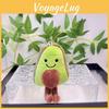 Capybara Playful Avocado Plush Toy Adorable Keychain Perfect For Accessories Bag