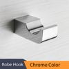 Metal Bathroom Series European Modern Towel Ring Toilet Paper Holder Cup Holder Robe Hook Bathroom Hardware FM-5700