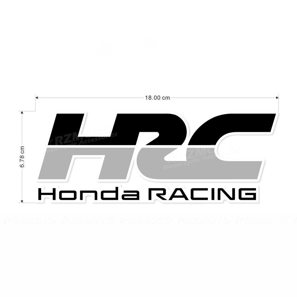 CKU5 Honda HRC Racing Motorcycle Decoration Stickers Reflective Waterproof Helmet Racing Decals CBR RCV Accessories Sponsor Stickers