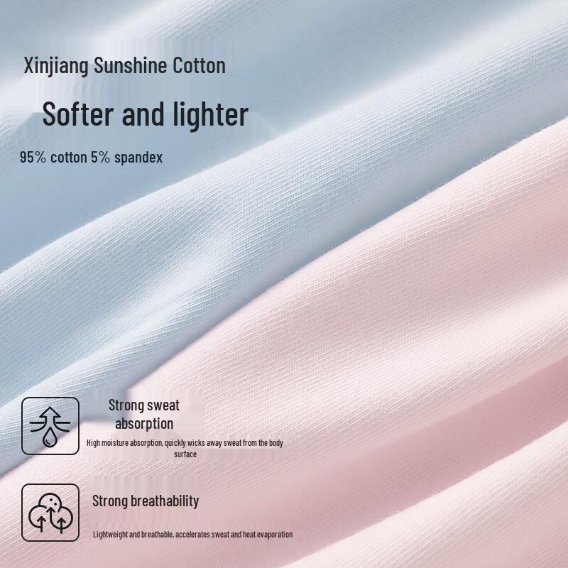 Женские хлопковые спортивные трусы-слипы с высокой посадкой Audiffren