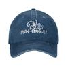 Mewgenics This Cat Is Trash Baseball Cap Retro Distressed Denim  Sun Cap Unisex Outdoor Activities Gift Caps Hat
