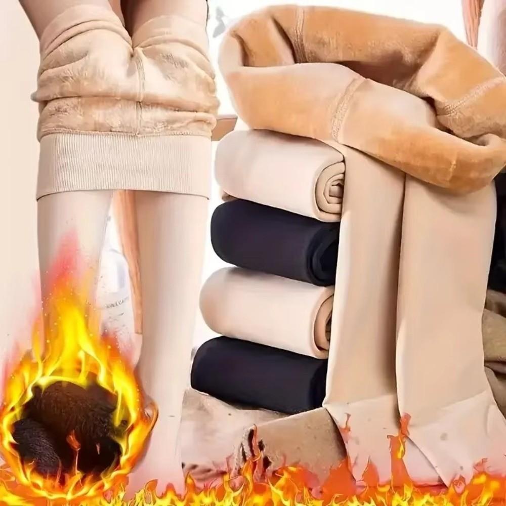 Зимние вельветовые леггинсы с высокой талией, однотонные, утепленные, на флисовой подкладке, Осень-Зима