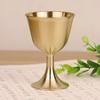 Wine Glass Gloss Durable Good Copper Portable Smooth Edge Wine Cup for Daily