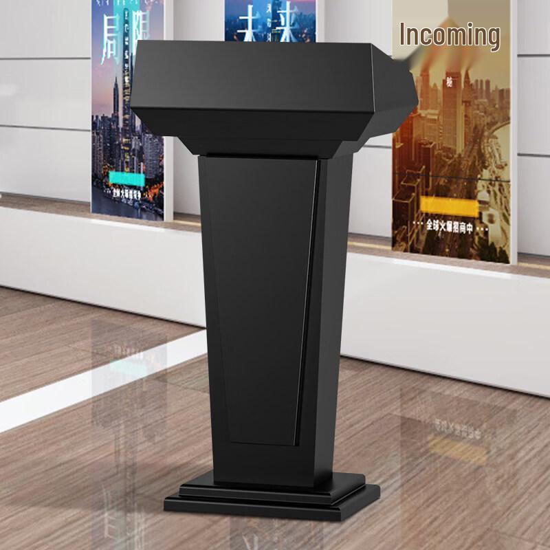 Solid Wood Podium and Reception Desk