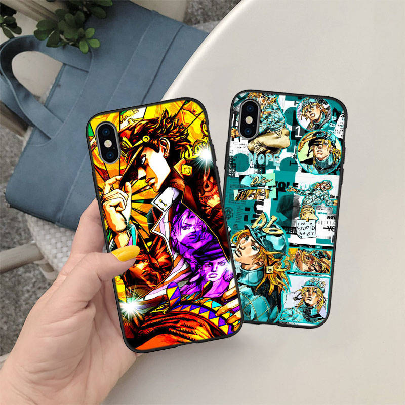 JO33 JoJos Bizarre Adventure Phone Case for Samsung A35 A25 A24 A15 A05S A05 M55 M35 M15 A06 A16 A02 A12 A13 A10 A20 A30 A22 A31 A32 A33 A41 A42 A50