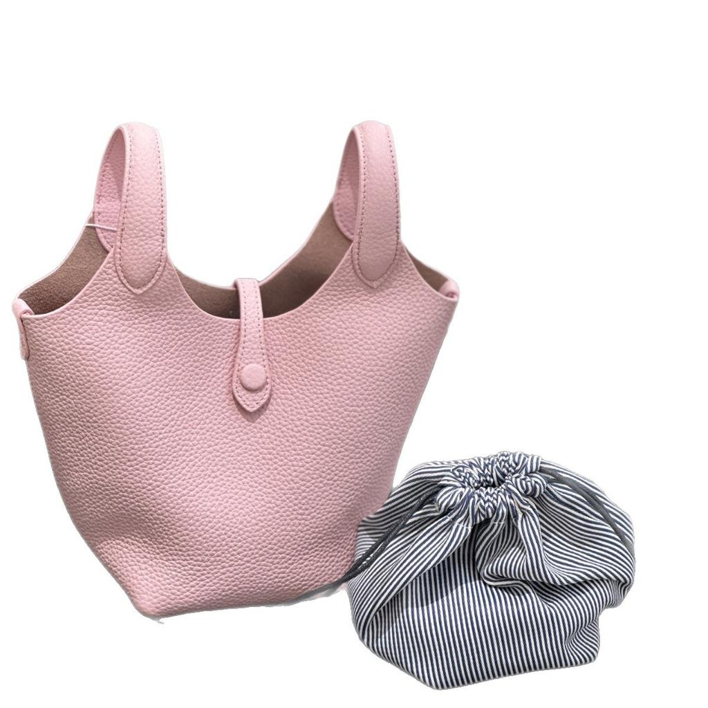 2025 новая сумка-корзина для овощей Ralph простая и модная портативная женская сумка первый слой коровьей кожи на плечо сумка-мессенджер сумка-ведро