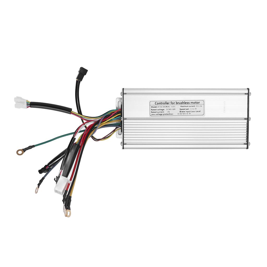 36V 48V Motor Controller 12 Tube for KT 35A Square Wave Controller for 1000W 1500W Motor Electric Cycle Aluminium Alloy