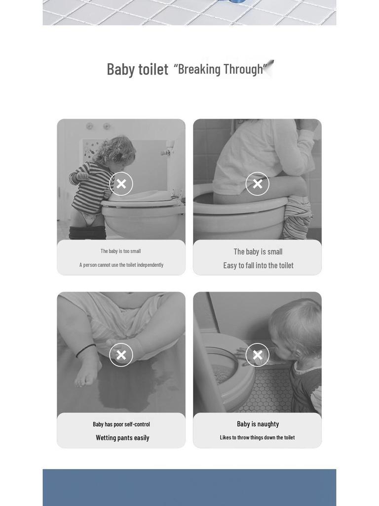 Складная детская лестница для приучения к горшку с поручнями - Ступенька для мальчиков и девочек