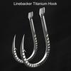 30Pcs/Set 45672 Fishing Hooks Sharp Rustproof Anti-corrosion Titanium Alloy Heavy Duty Barbed Carp