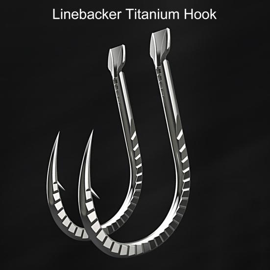 30Pcs/Set 45672 Fishing Hooks Sharp Rustproof Anti-corrosion Titanium Alloy Heavy Duty Barbed Carp