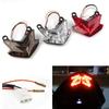 Motorcycle Integrated Rear Taillight Stop Lamp Turn Signal Light For Kawasaki ZX-6R 2013-2017 & Z800 13-2016 & Z125 16-2021