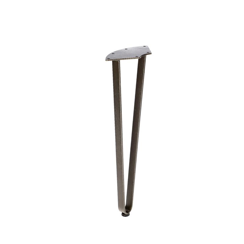 HAIRPIN leg made of double flat bar, 40 , STEEL