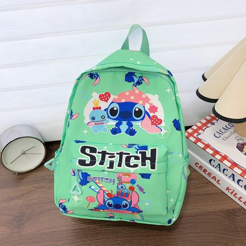 Bubble Cute Love Ice Cream Lilo Angel Cartoon Printed Backpack Children