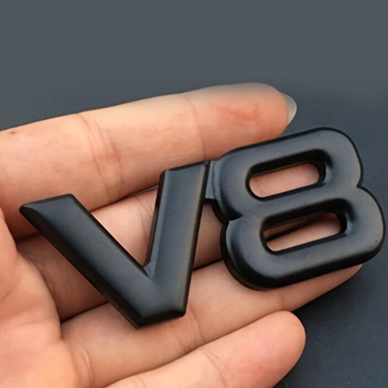 Металлическая наклейка-значок V8 на крыло Для V8 Racing Emblem Авто Для Автомобиля Мотоцикла Грузовика Внедорожника