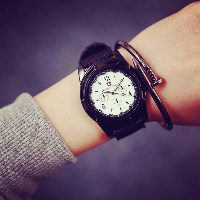 Стильные многофункциональные мужские наручные часы для активного отдыха со светящимся циферблатом и кварцевым механизмом