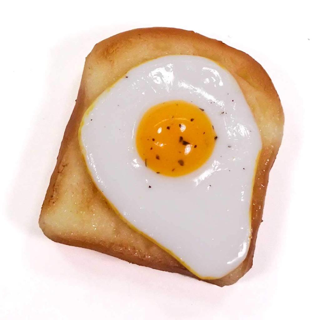 Fried Egg Toast Food Sample Magnet Cute Funny Souvenir Gift 269M Coconut Accessories