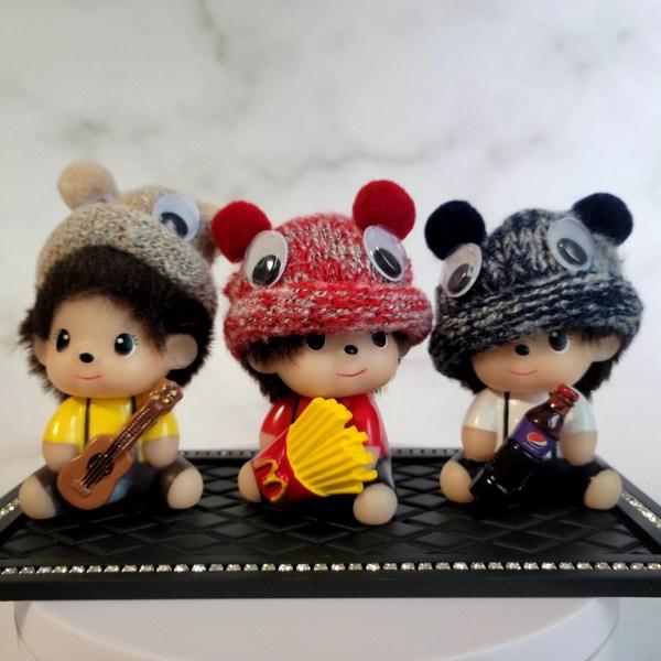 Dashboard Car Figure 3 Brothers + Non-slip pad,Korean Car Acc