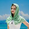 Ultra-Cool Summer Shawl: High-Tech Fiber, UV Protection, Breathable Headscarf