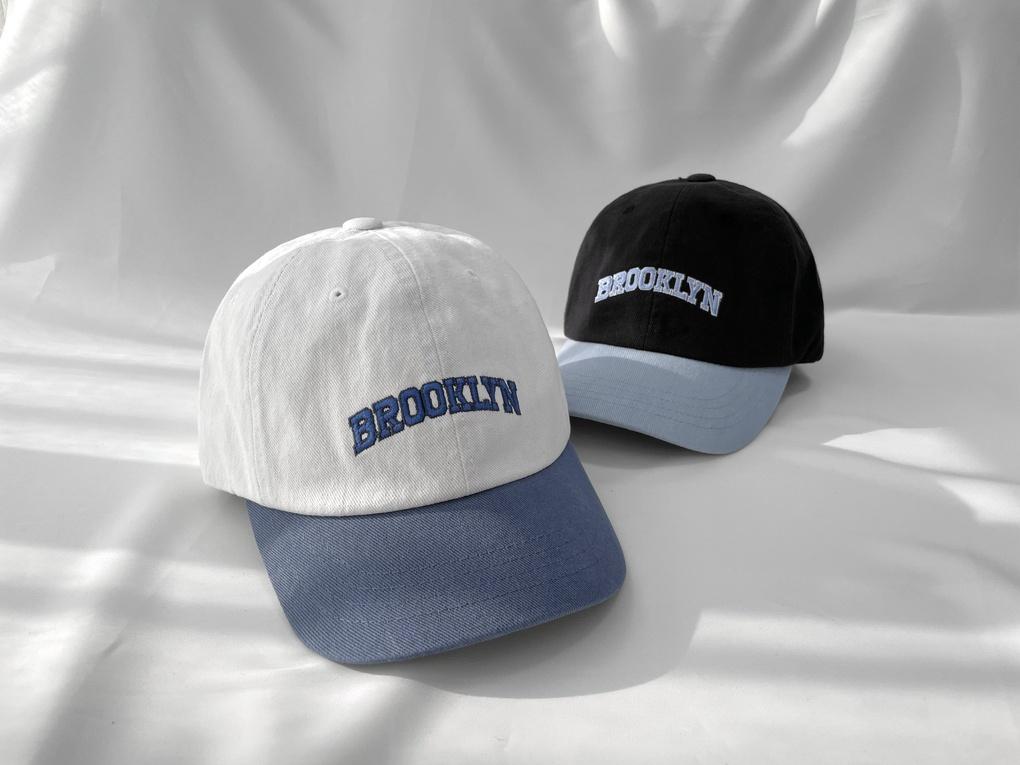 Women's Unisex Color Block Brooklyn Ball Cap Basic