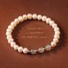 Natural freshwater pearl bracelet for women, summer gray moonstone, sunstone, lapis lazuli bracelet, original niche design bracelet