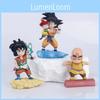 Dragon Ball Сон Гоку Мастер Роши Сон Готен Модель Анимированного Персонажа С Облачной Подставкой Для Коллекционеров И Поклонников Аниме