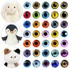 20pcs/10pairs Plastic Eyes Crafts Eyes Crystal Dolls DIY Tools DIY Doll Accessories