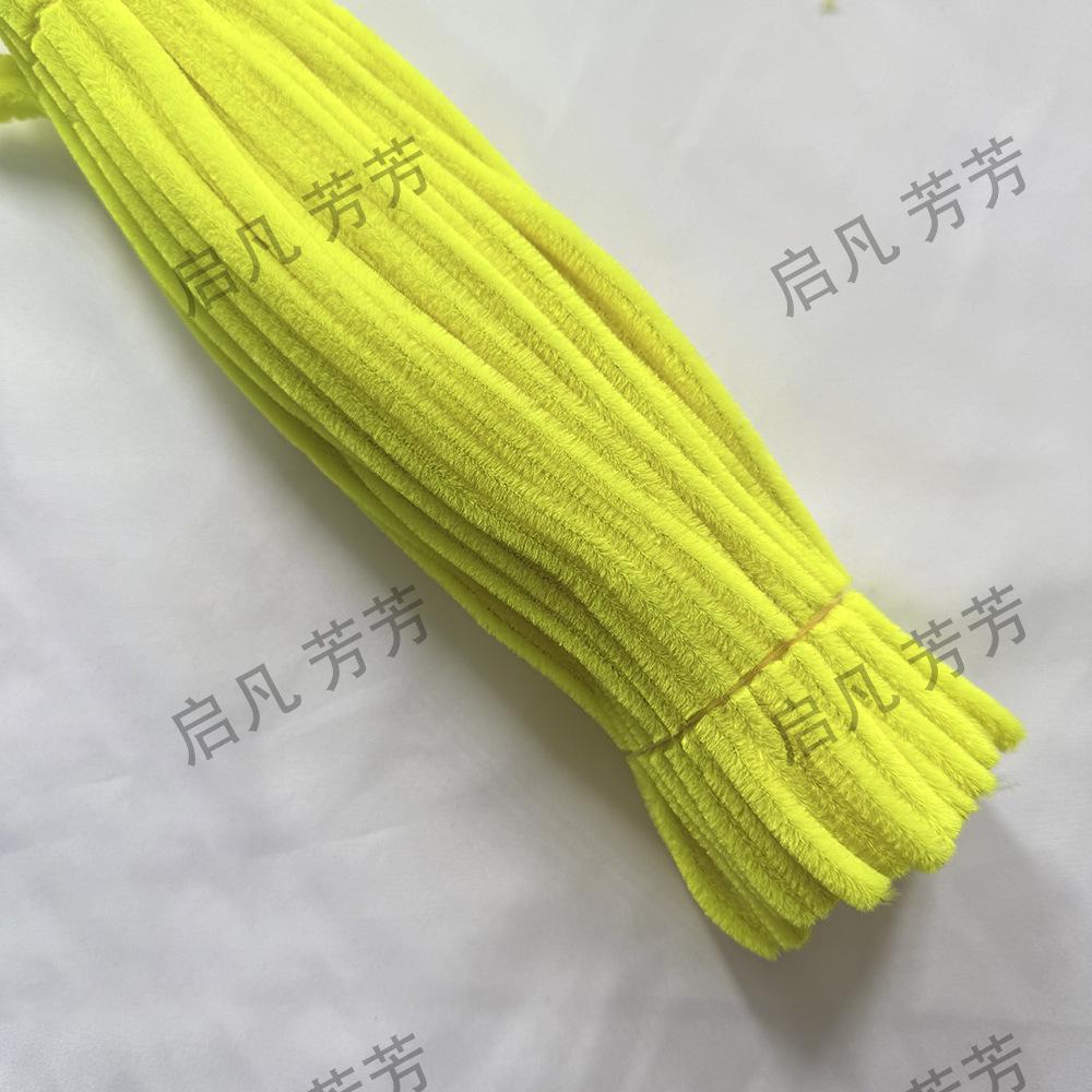 8mm Macaron Color Encrypted Twist Ties Chenille Stems for DIY Toys