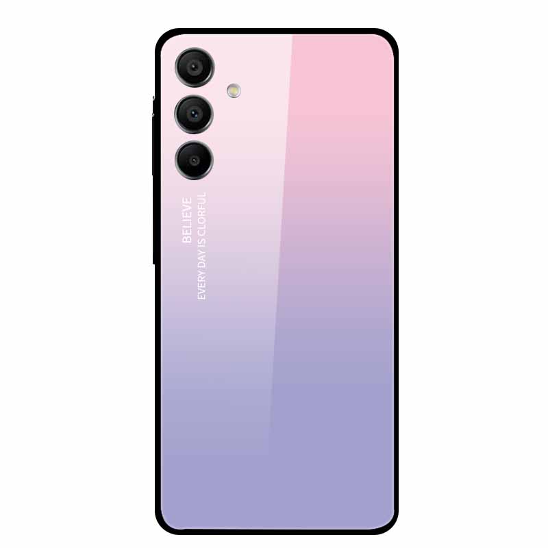 Закаленное Стекло Чехол для Samsung Galaxy A16 5G Задняя Крышка Жесткий Чехол для SamsungA16 Чехол для Телефона Fundas Крутой Защитный Милый Бампер