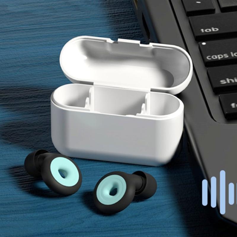 Noise Reduction Silicone Earplugs Anti-noise Hear Protect Ear Plugs Isolate the Noise for Sleep at Ease Working Ear Plug