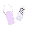 Francfranc Tiny Folding Umbrella Suitable for both sunny and rainy (46cm, Lavender) - days.