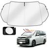 Light Blocking and Heat Blocking Cartist Toyota New Voxy Noah 90 Series Front Sunshade VOXY NOAH 4th Generation R90W Sunline Sunset Sunfia Windshield