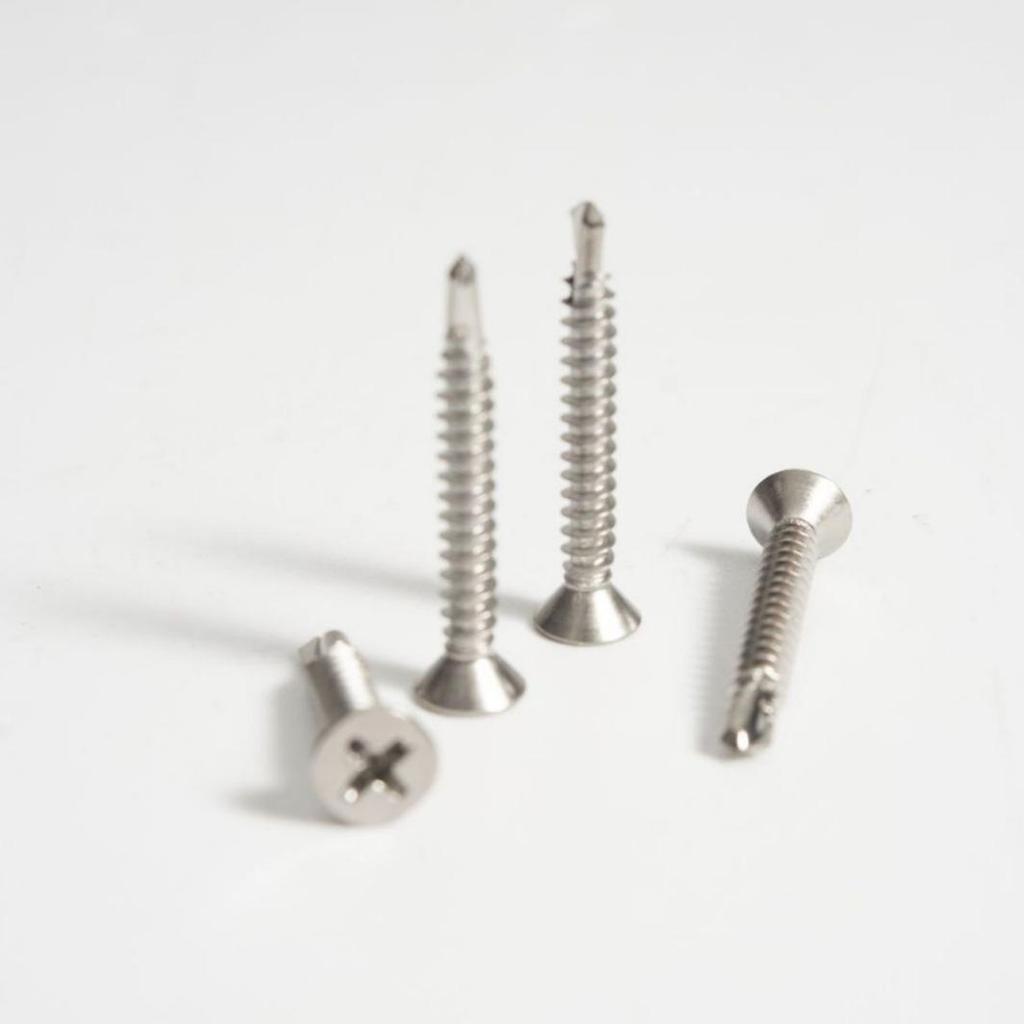 304/410 Stainless Steel Flat Head Phillips Self-Drilling Countersunk Screws
