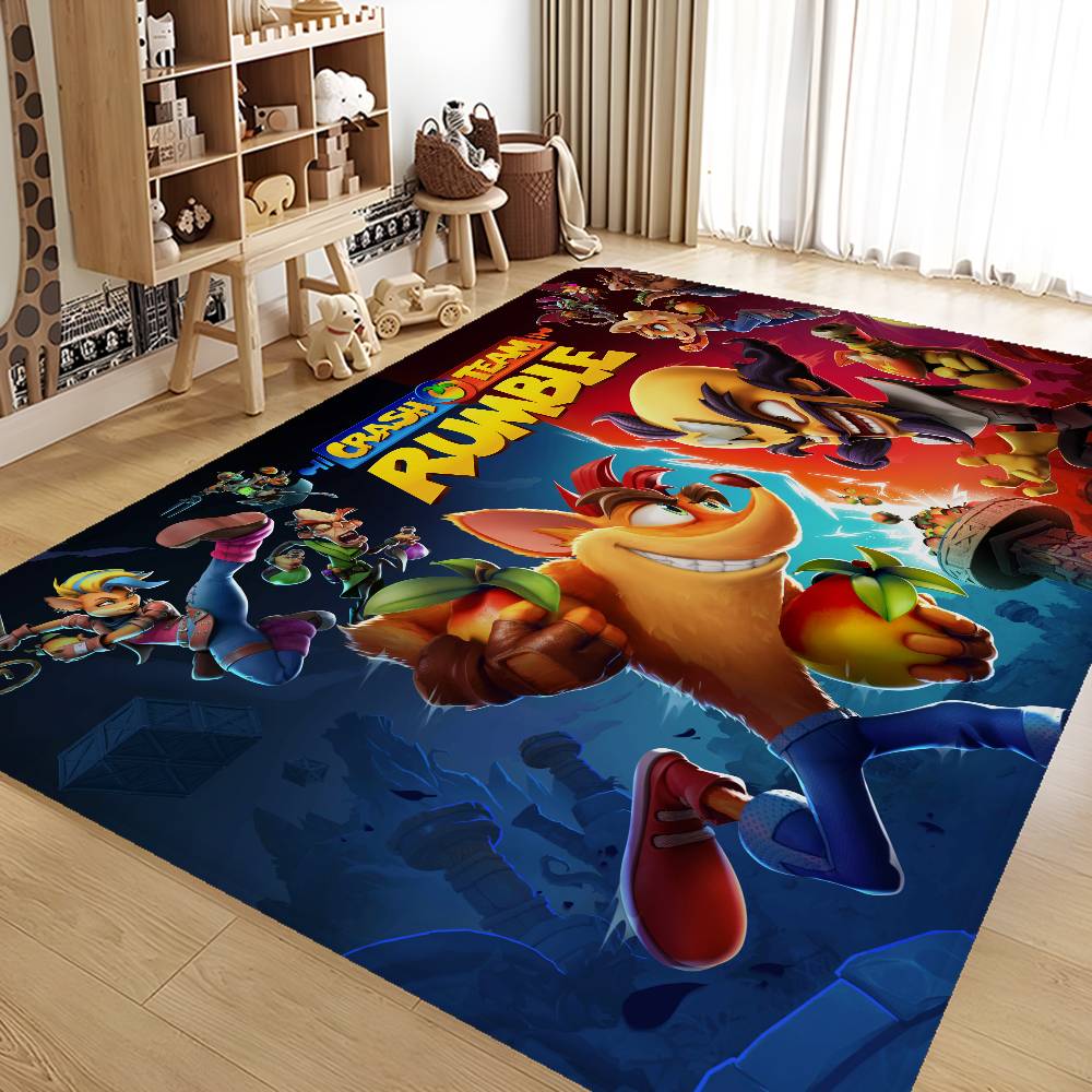 C-Crash Bandicoot 4 Entrance Door Mat Nordic Style Home Doormat Bathroom-Toilet Mats Bedroom Hotel Decor Mat