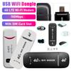 4G LTE Wireless USB Dongle Mobile Broadband 150Mbps Modem Stick with SIM Card Slot Wireless Router Home Office WiFi Adapter