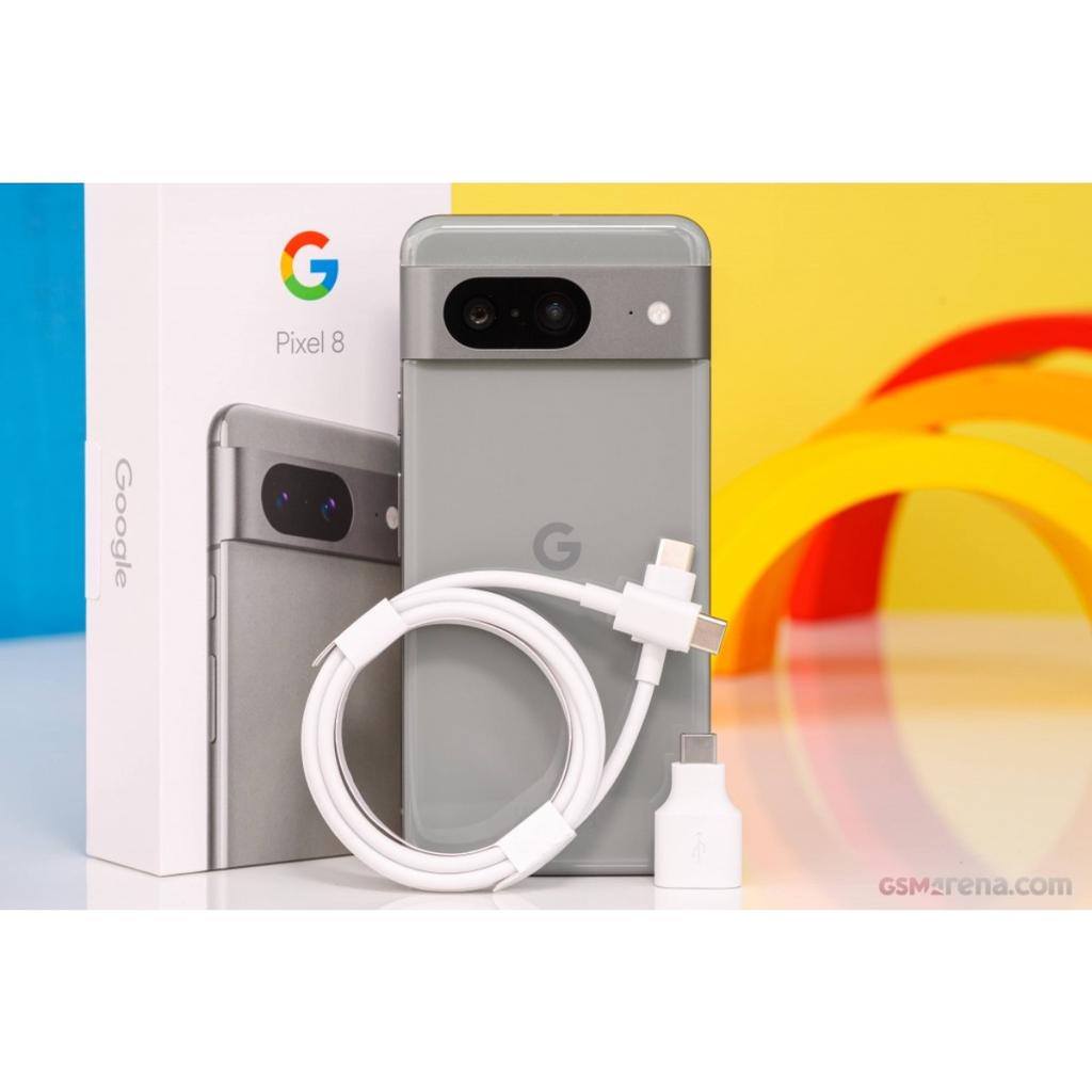 Восстановленный Google Pixel 8 5G Оригинальный 8 ГБ ОЗУ 128 ГБ ПЗУ 50 МП Разблокированный Android Смартфон