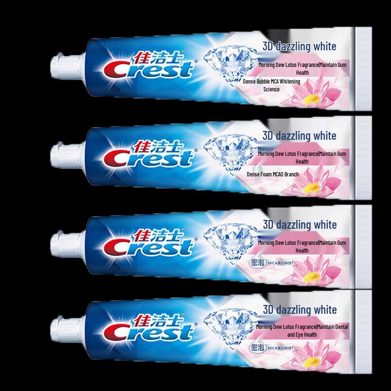 Зубная паста Crest 3D White Morning Dew Lotus (4 упаковки)