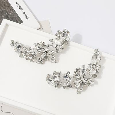 1 шт. Женская обувь Цветочная пряжка DIY клипса для обуви Съемная свадебная обувь Аксессуары для обуви на высоком каблуке Блестящие украшения для обуви