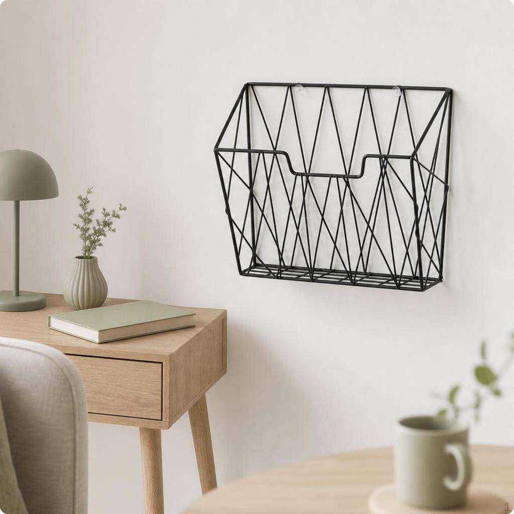 Металлический держатель для журналов и книг Wire Book Rack OpenFrame