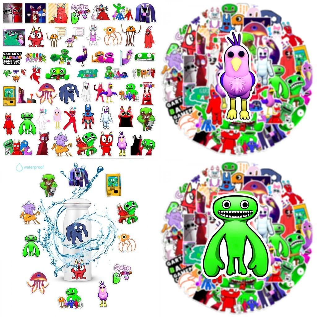 50pcs Garten Of Banban Stickers | Waterproof Reusable | Refrigerator Laptop Decor