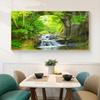 Пейзажи с водопадом, постеры и принты, холст, картина, природа, отверстие, Куадрос, настенные художественные фотографии для гостиной, домашний декор, без рамки