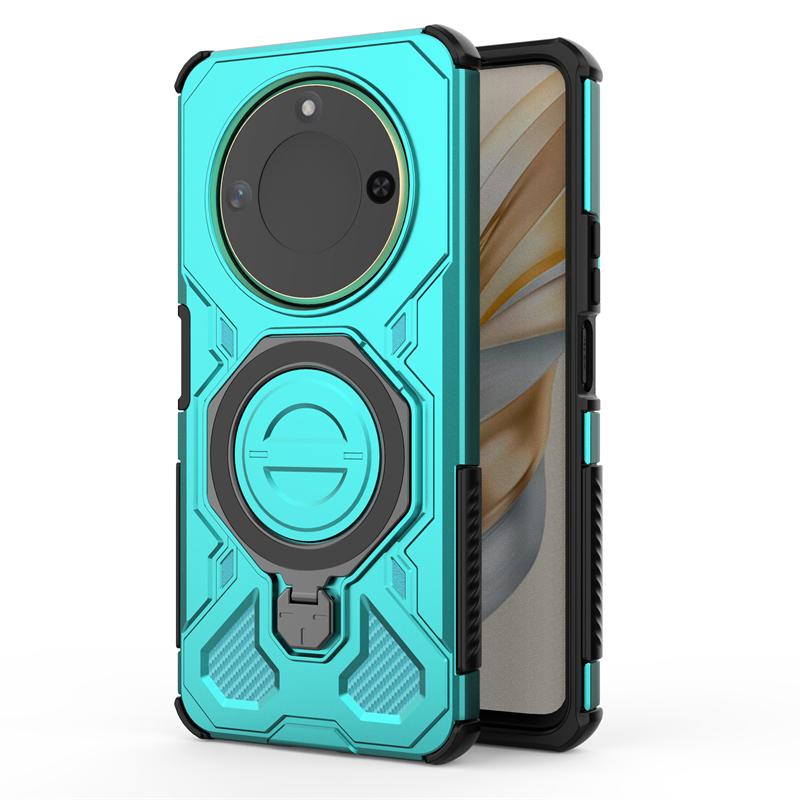 Магнитная беспроводная зарядная крышка для смартфона Honor X9c, держатель, задняя крышка для Honor X9c, умная крышка для Honor X9c, умный чехол для Honor X9c
