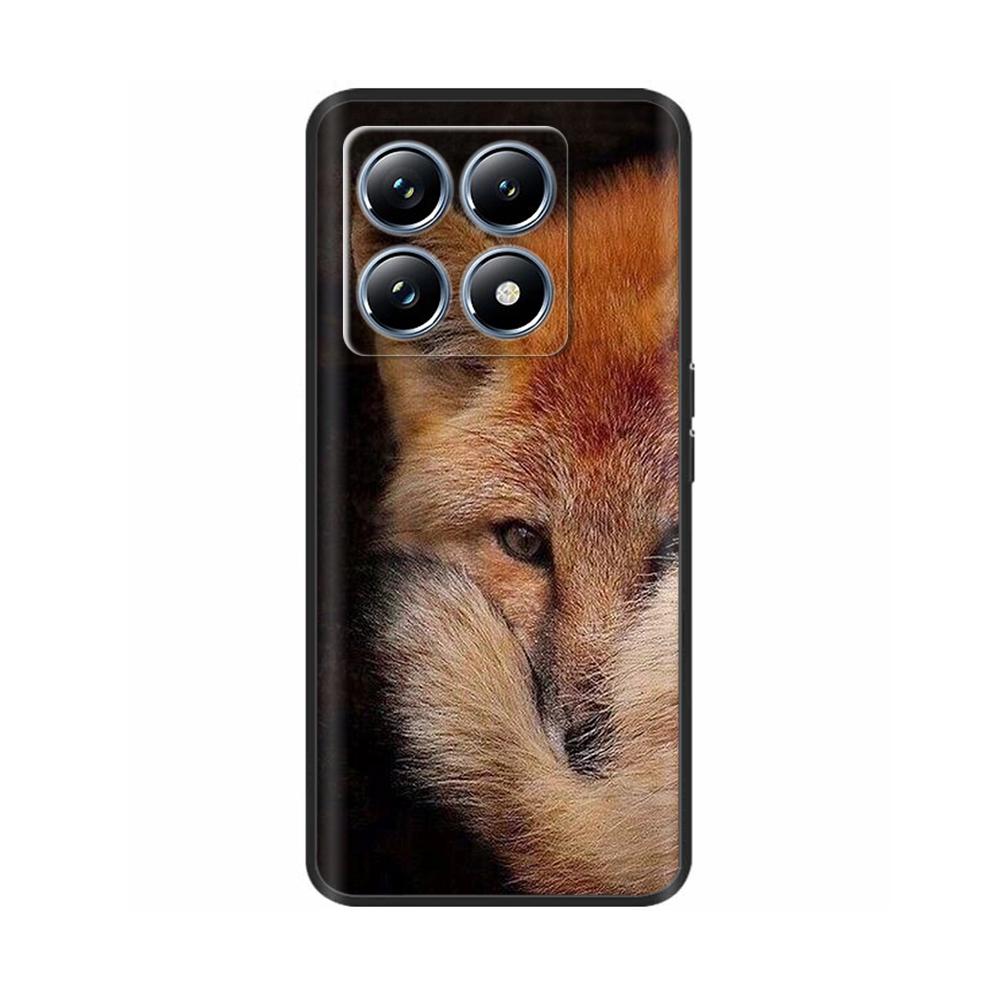 Для Xiaomi Mi 14T Pro Чехол Мягкий Жидкий Силикон Защита Задняя Крышка для Xiaomi 14T Pro Mi14T 5G Чехлы Расписные Мультяшные Фундас