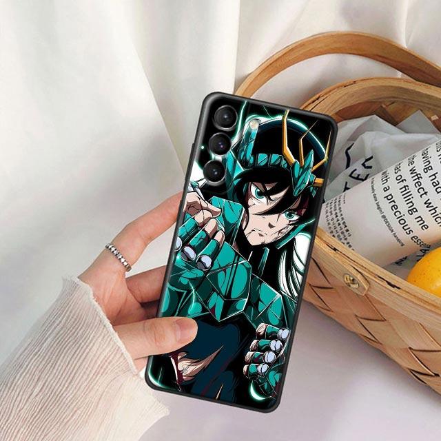 Чехол для телефона Saint Seiya для Samsung Galaxy S24 S23 Ultra 5G S20 S21 FE S25 S24FE S26 Plus Мягкий чехол Пегас Сейя