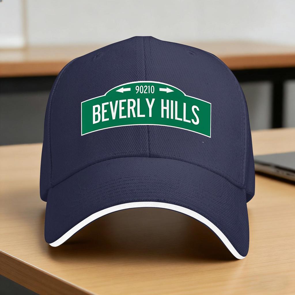 Beverly Hills California Baseball Cap Fashion Trucker Hat Summer Unisex Women Outdoor Sport Baseball Caps