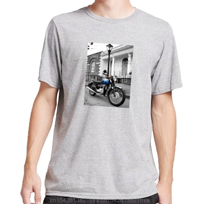 The T100r Daytona Classic Motorcycle Tshirt Graphics Graphic T Shirt Tee Shirts For Men