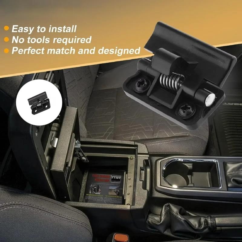 Легкая установка Защелки крышки центральной консоли Чехол Замок 58908-12080 Запасные защелки крышки для 2010-2019 Автозапчасть